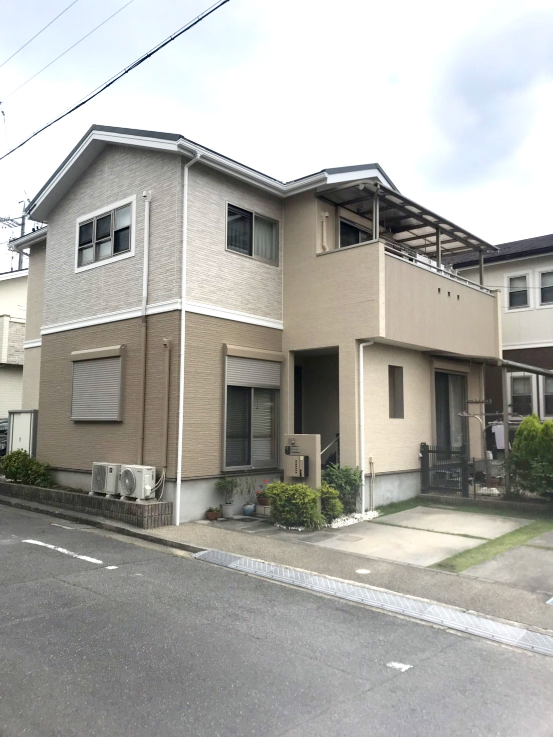 外観 耐久性を考えた外壁塗装と屋根の葺き替え