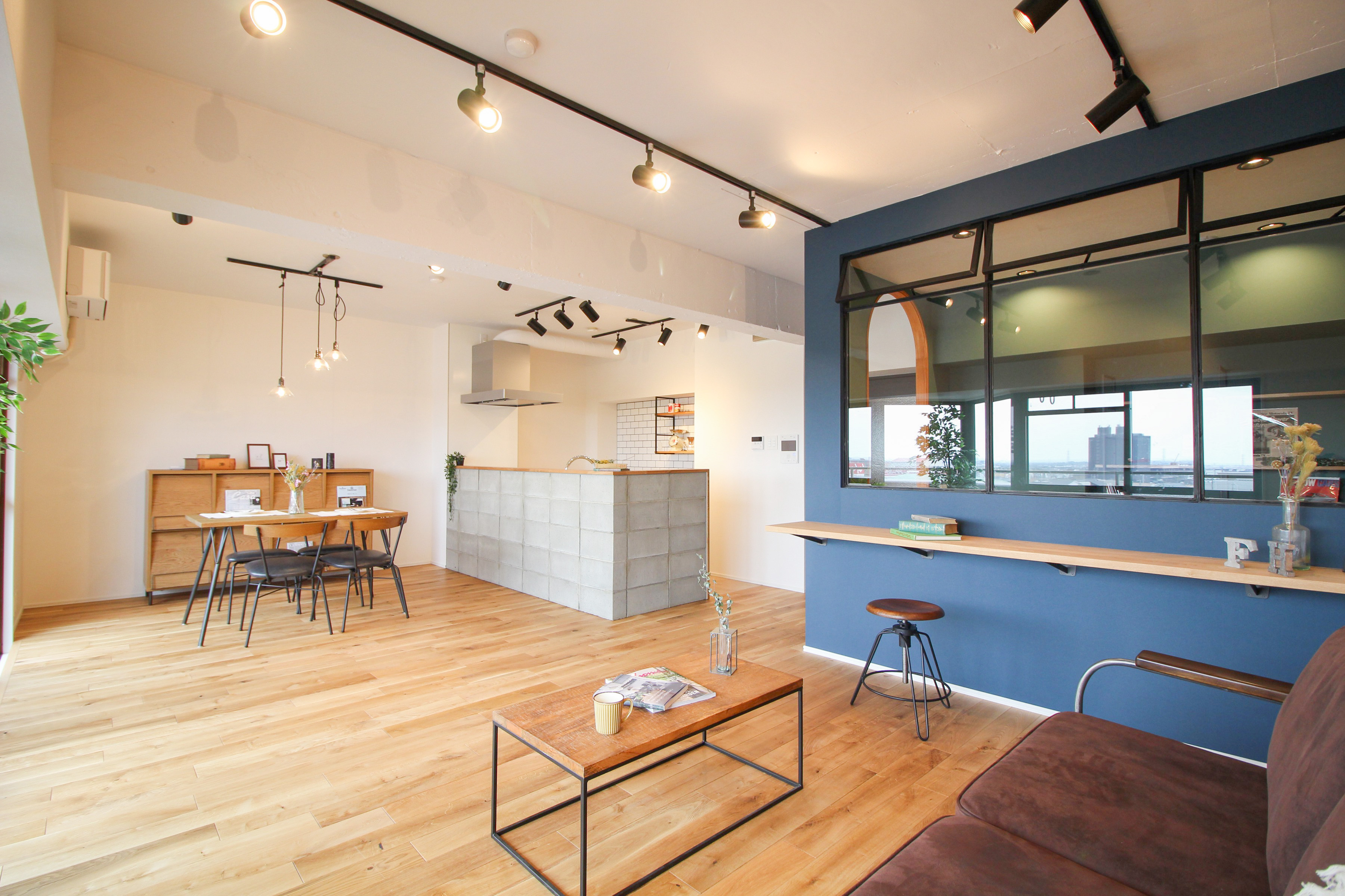 マンション カフェ風ヴィンテージなお部屋