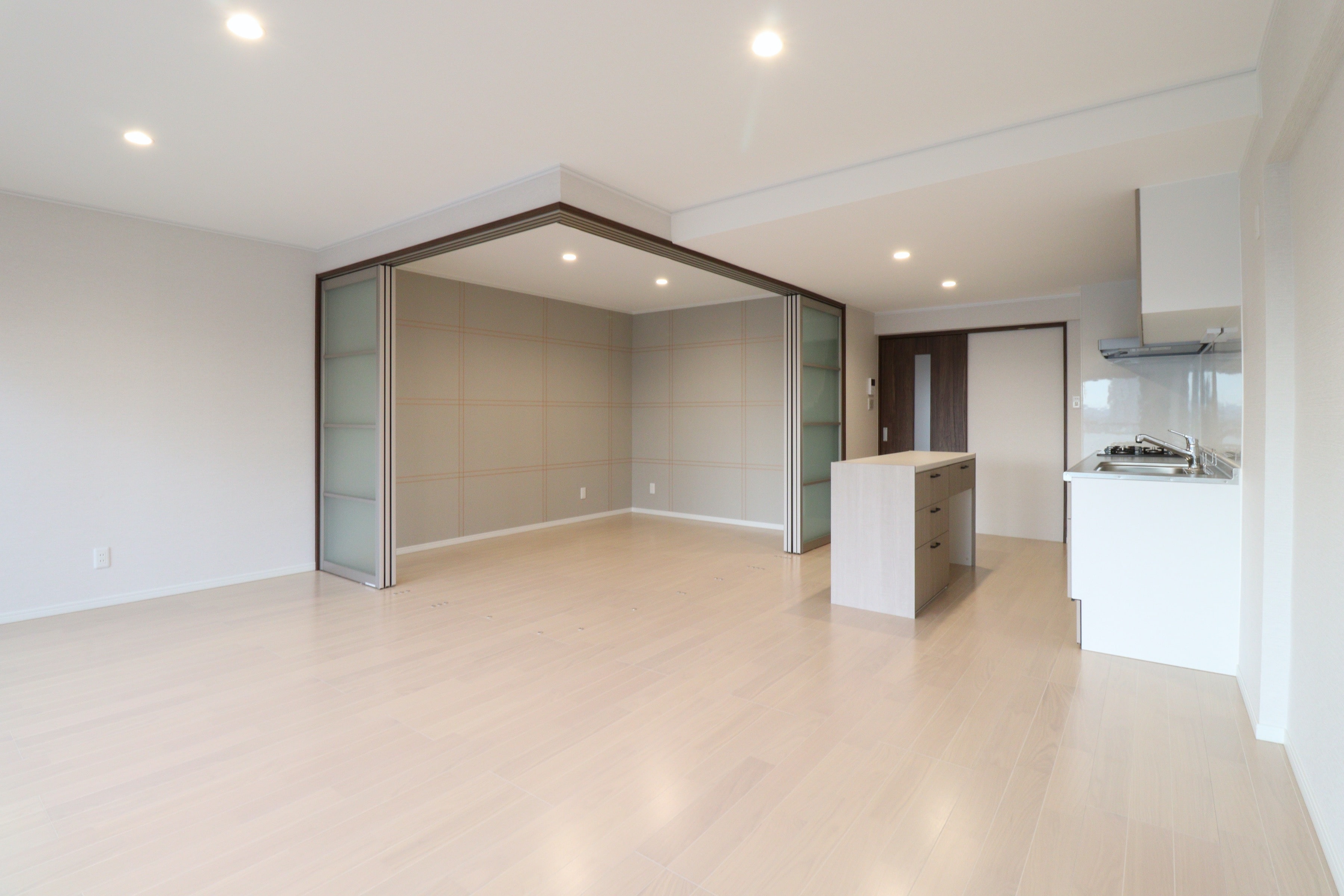 マンション 家族構成変更に合わせた間取り変更リフォーム